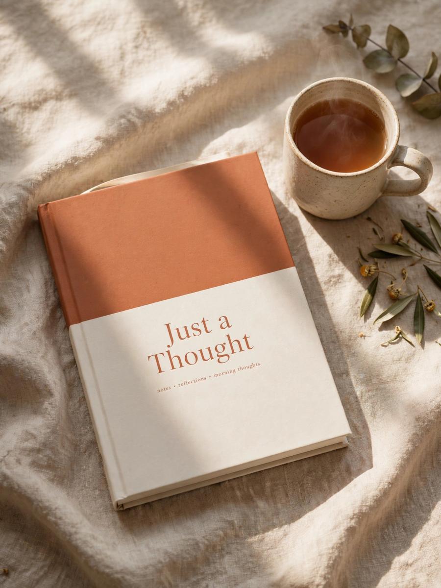 Just a Thought book mockup