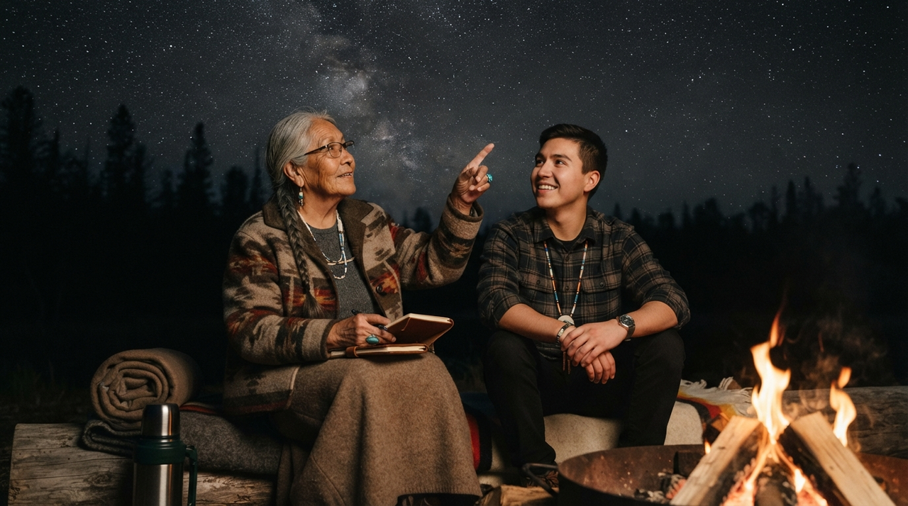 Living Sky Knowledge: Indigenous Astronomy from Navajo Stars to Polynesian Voyages