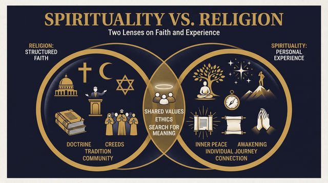 Spirituality vs Religion: Scholarly Definitions, Categories, and What Really Counts