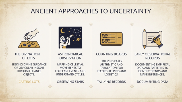 History of Uncertainty: Ancient Chance, Divination, Lots & the Dawn of Statistics