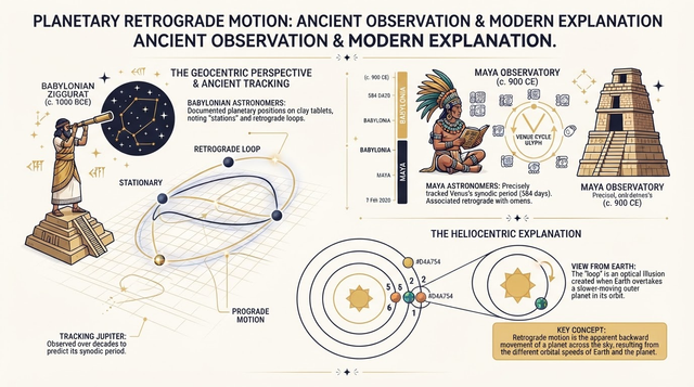 Planetary Retrograde and Synodic Periods: Babylonian Diaries and Maya Venus in Ancient Astronomy