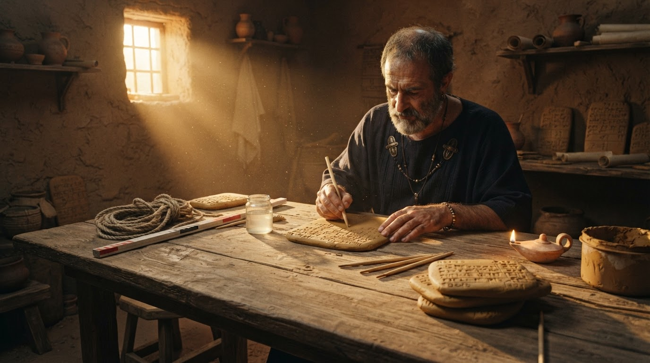 Ancient Mathematics Practices: From Mesopotamian Scribal Schools to Egyptian Tablets and Beyond