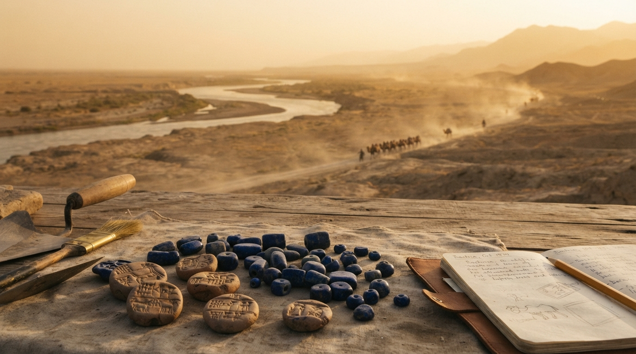 Tracing Ancient Trade Routes: Lapis Lazuli, Obsidian, and Indus-Mesopotamia Connections