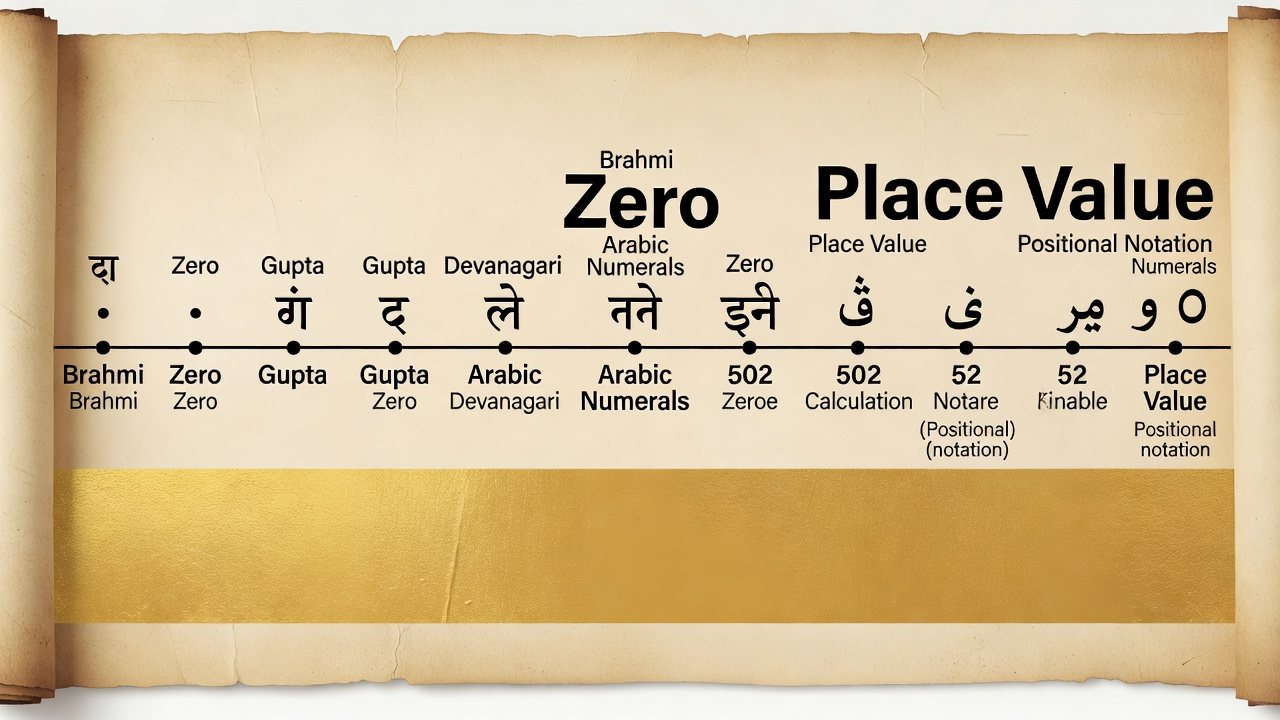 The Epic History of Zero: Invention, Place Value, and Numeral Systems Revolution