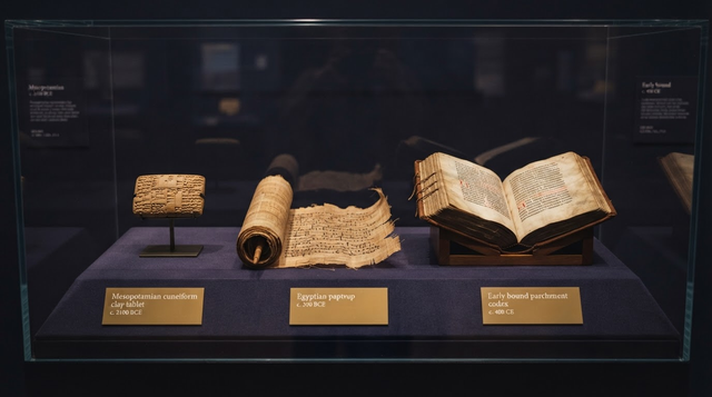 From Cuneiform Tablets to Codex: The Material History of the Book as Evolving Technology