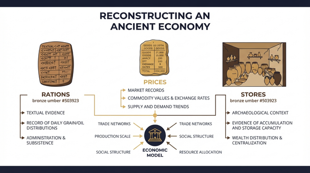 Reconstructing Ancient Economies: Mesopotamian Ration Lists, Price Tablets, and Hidden Household Production