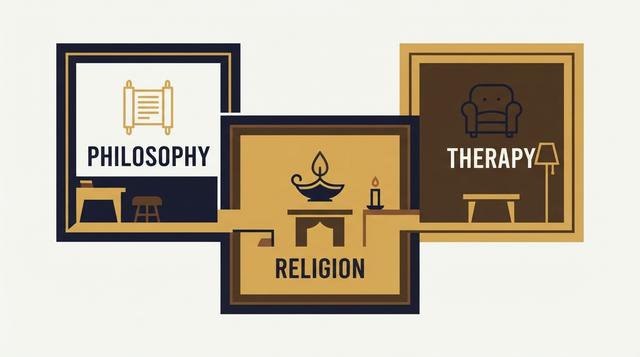 Philosophy Versus Therapy: Frames for Personal Change in Religion, Psychology, and Beyond