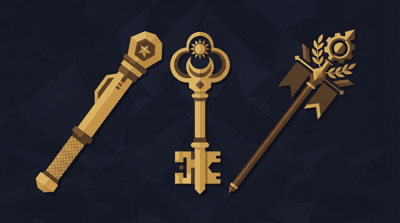Baton, Key, Staff: Distinguishing Military Command, Priesthood Authority, and Civic Magistracy