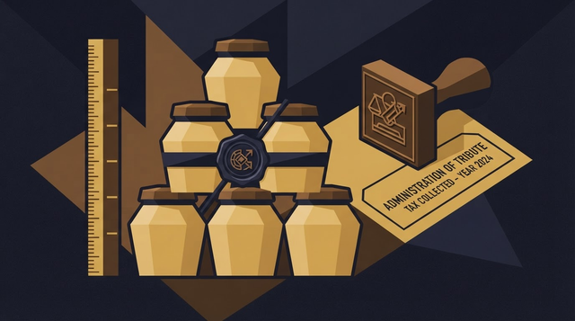 Sealed Jars at the Gate: Tribute vs. Tax in Ancient Extraction Institutions