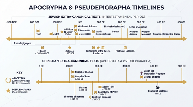 Unlocking Apocrypha & Pseudepigrapha: 1 Enoch, Jubilees, Manuscript Evidence, and Canon Formation
