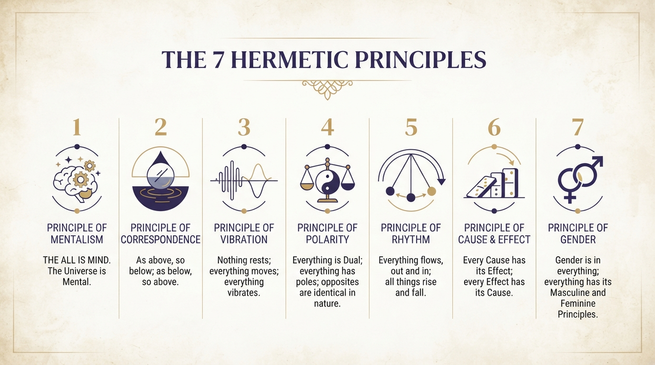 The 7 Hermetic Principles Explained in Plain English