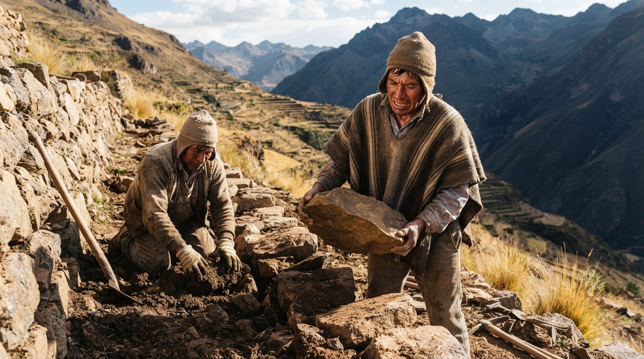 Terrace Walls and Hidden Labor: Rewriting Environmental History Through Fields, Forests, and Human Hands