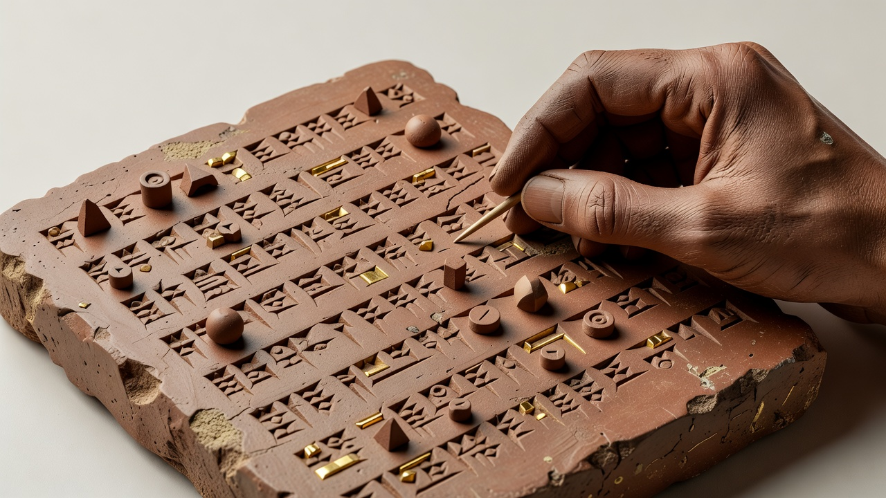 Ancient Mathematics Uncovered: Sumerian Cuneiform Accounting & Egyptian Land Math