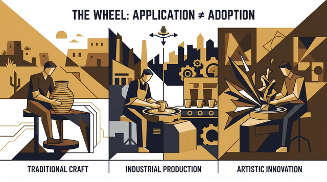 Debunking Technological Determinism: Pottery, Writing, and Metallurgy Spread by Choice, Not Inevitability