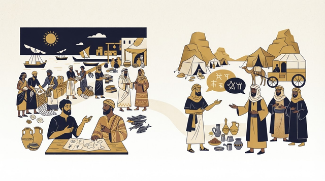 How Trade Routes Sparked Language Contact: Borrowing, Code-Switching, Pidgins, Creoles & Multilingualism