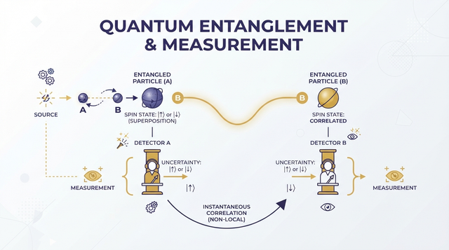 Quantum Entanglement Explained: Bell Inequality, Aspect & Zeilinger Experiments, and Key Interpretations