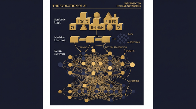 History of AI: From Symbolic AI and Winters to Neural Networks and Deep Learning