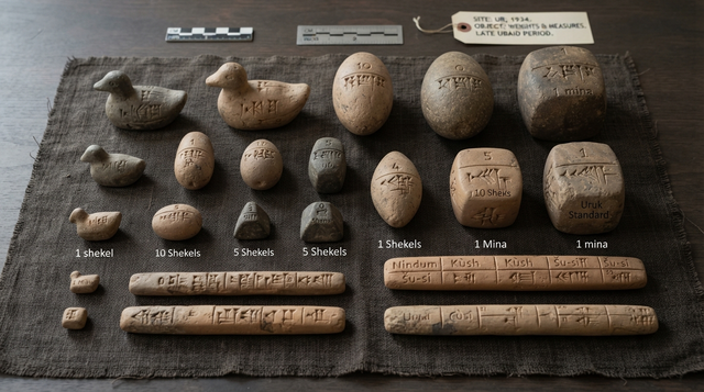 The Political Power of Ancient Standards: Mesopotamian Weights, Egyptian Cubits, and Qin Dynasty Unification