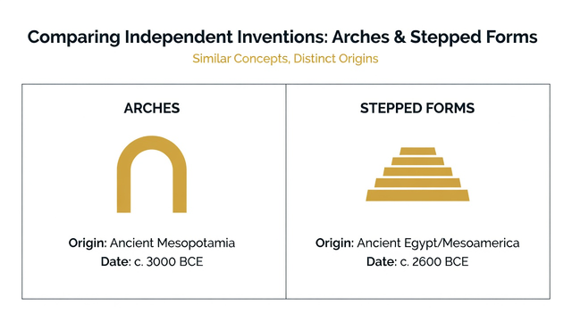 Archaeological Convergence: Why Pyramids Worldwide Prove Independent Invention, Not Ancient Contact