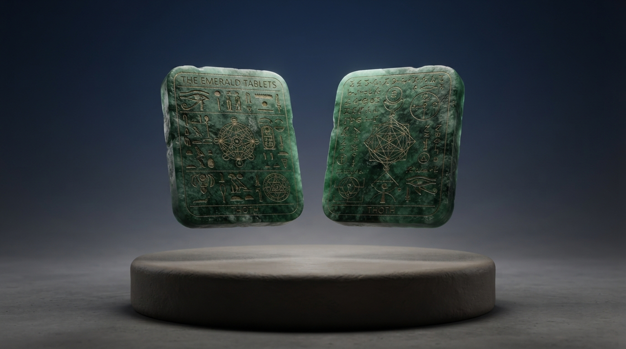 The Emerald Tablets of Thoth: History, Myths, and What They Actually Teach