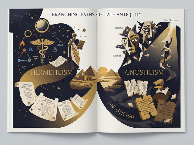 Hermeticism vs Gnosticism: Key Differences, Surprising Similarities, and Ancient Sources Revealed
