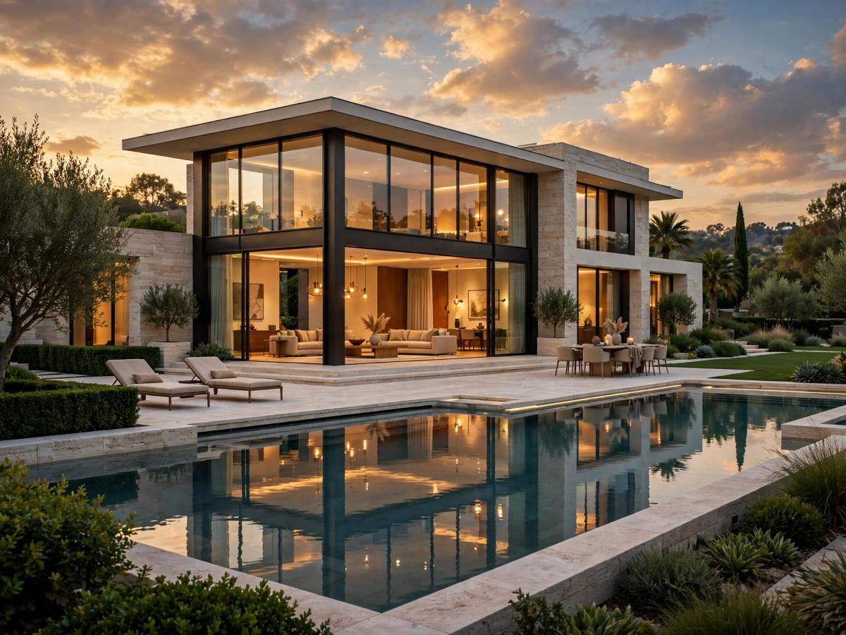 Luxury Modern Real Estate Architectural Estate