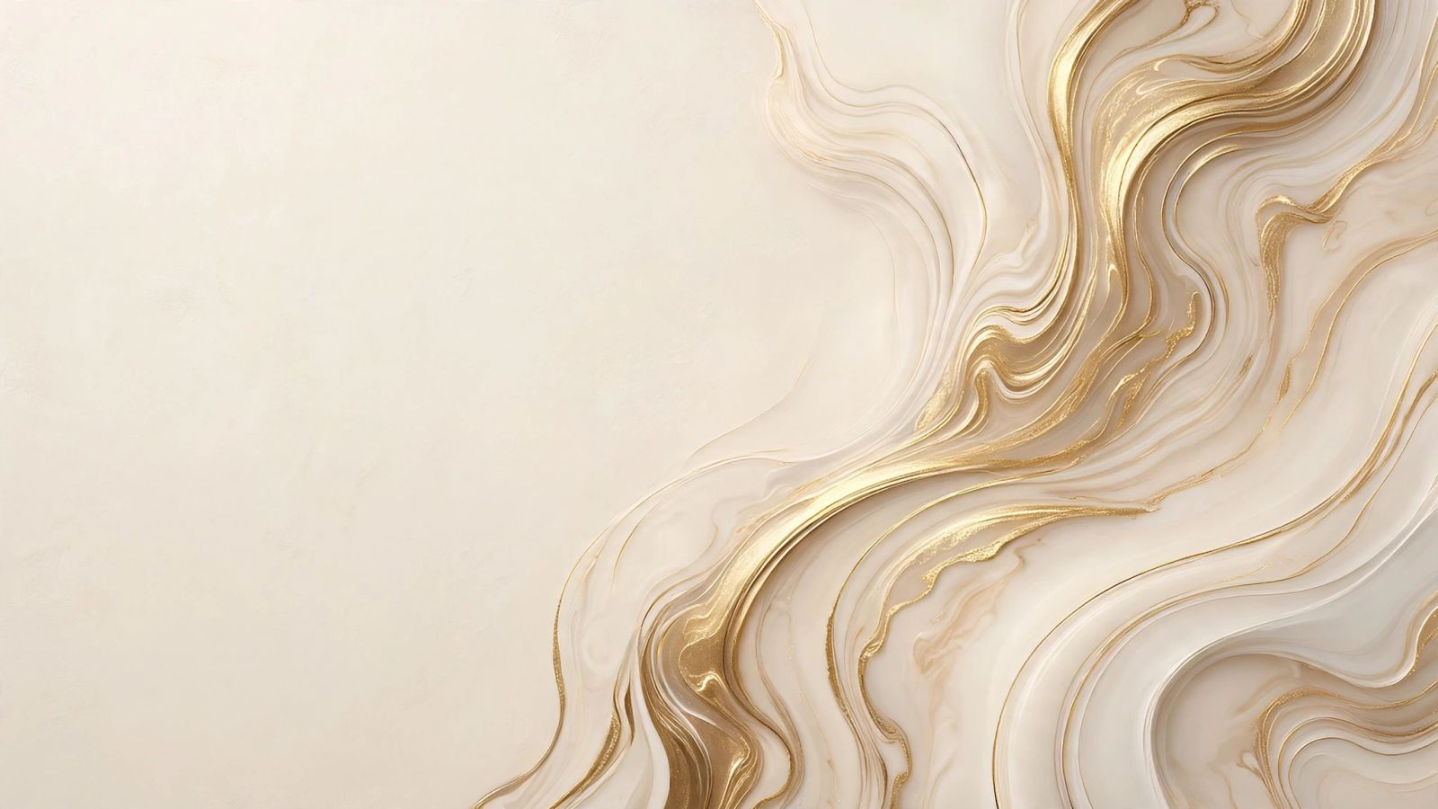 Gold and ivory marble texture
