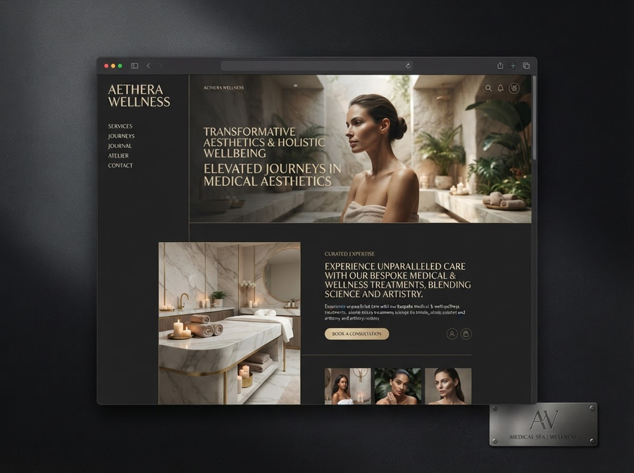 Med Spa Direction design direction preview