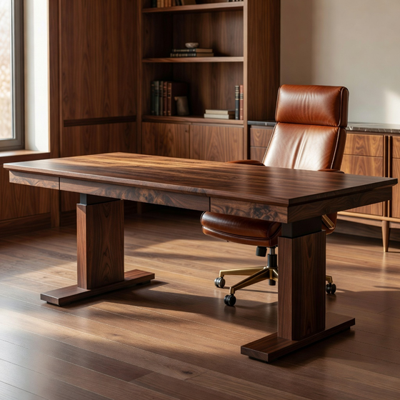 Jarvis Standing Desk - Walnut 72"