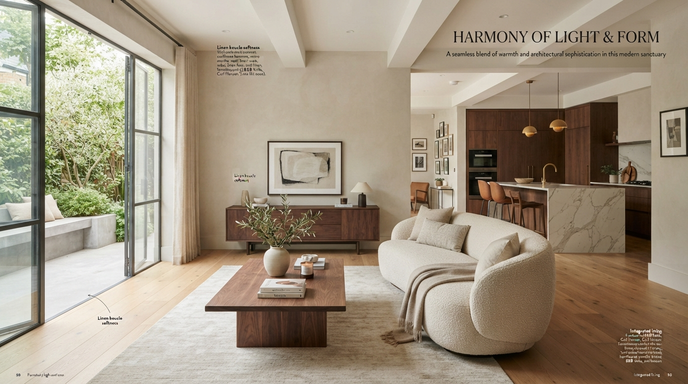 Premium living room interior