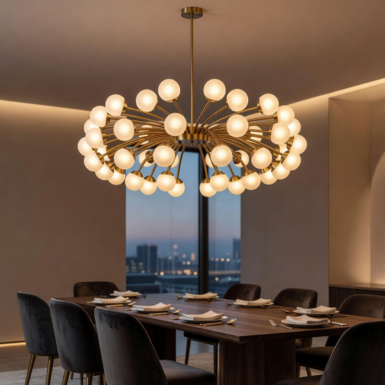 Luce Pendant Chandelier - 36"
