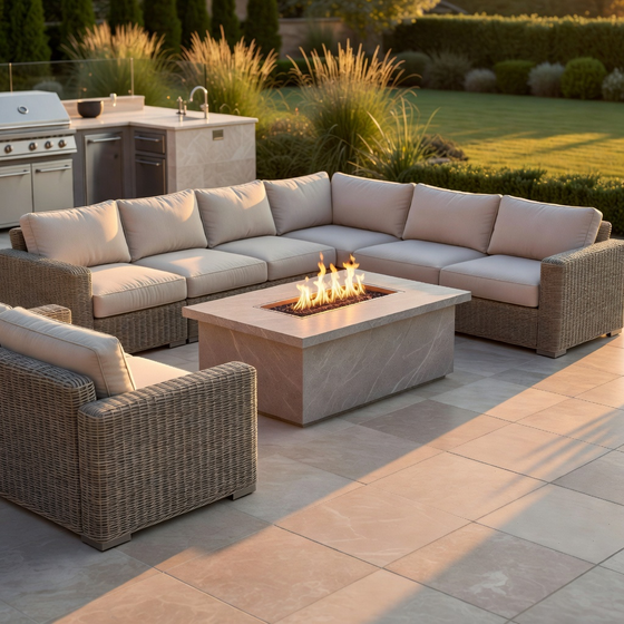 Montecito 6-Piece Patio Sectional