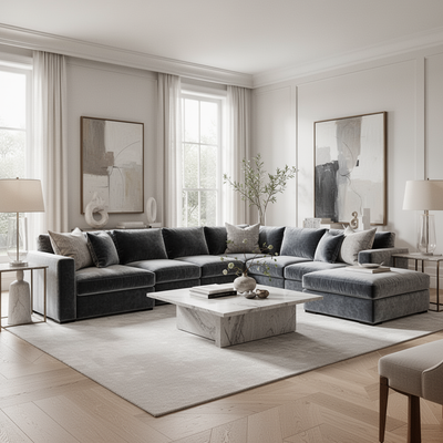 Arhaus Coburn Sectional Sofa