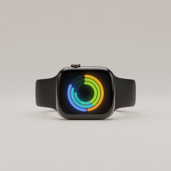 PulseForge Titanium Fitness Watch