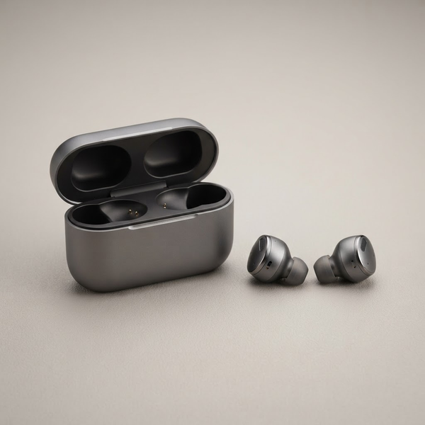 SonicFlow Ultra-Slim ANC Earbuds