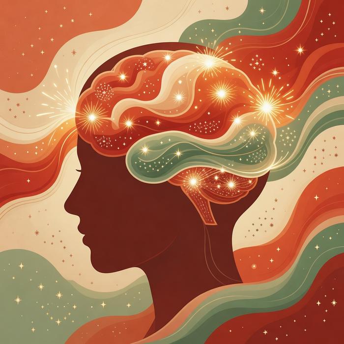 Colorful abstract illustration of cognitive diversity
