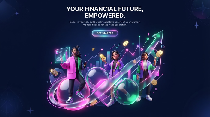 MoneyGlow abstract wealth concept