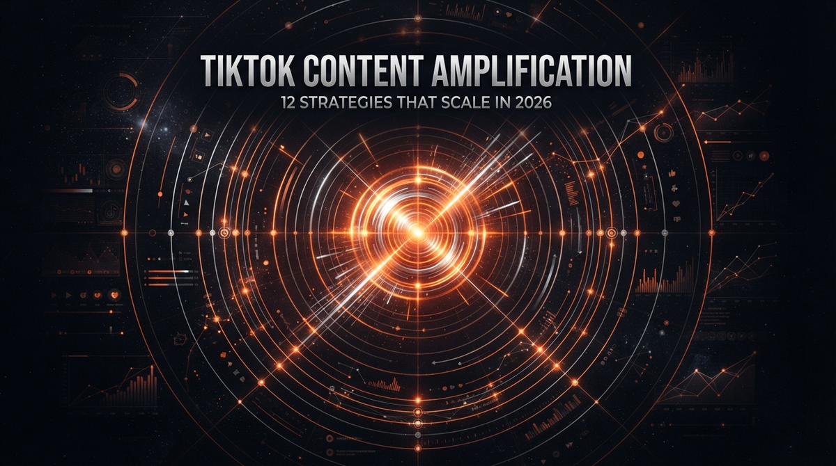 TikTok Content Amplification: 12 Strategies That Scale in 2026
