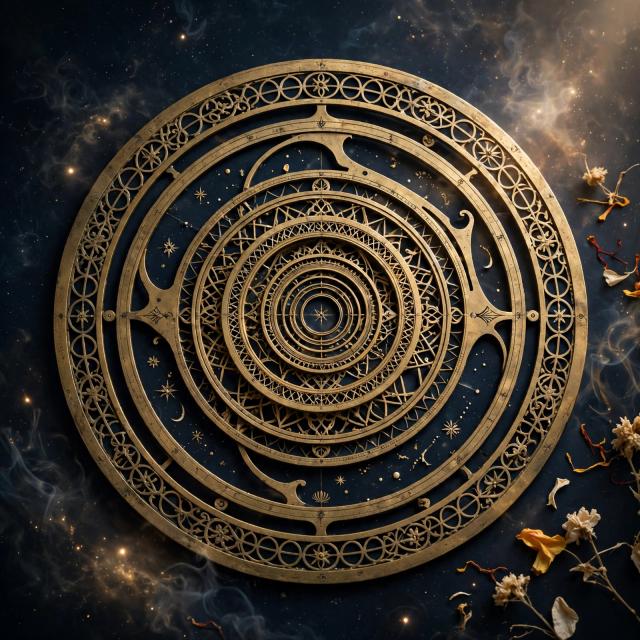 Celestial editorial artwork for Vedic astrology guidance