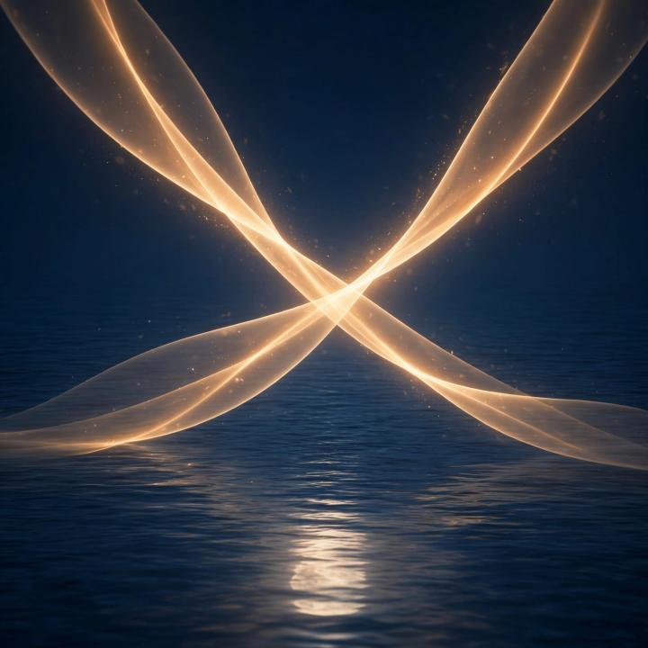 Celestial editorial artwork for love and relationship guidance