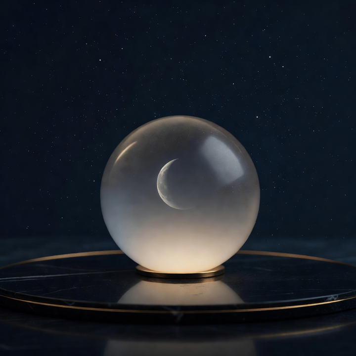 Celestial editorial artwork for a private psychic reading
