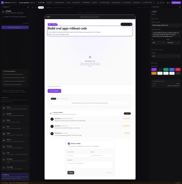 AlchemyIQ screenshot