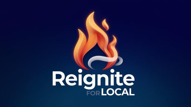 Reignite For Local logo
