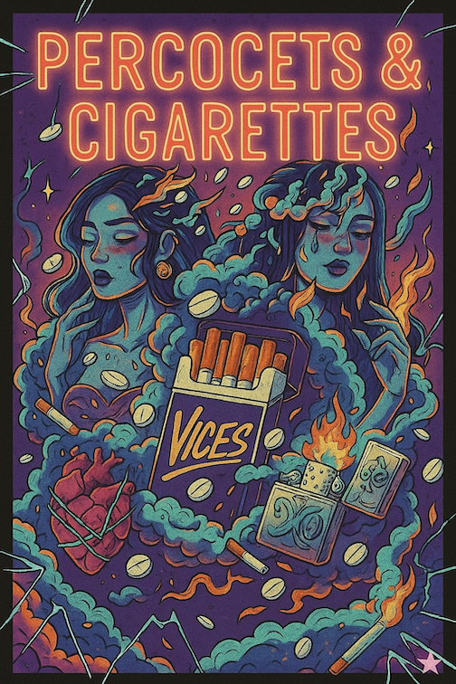 Percocets & Cigarettes artwork by Celso