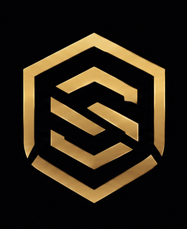 Sentio gold shield emblem
