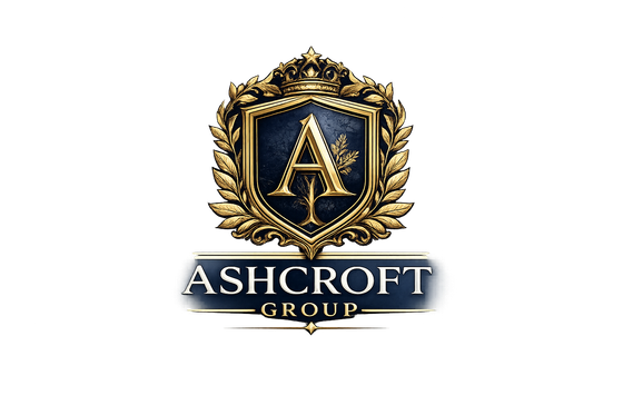 Ashcroft Group crest and wordmark