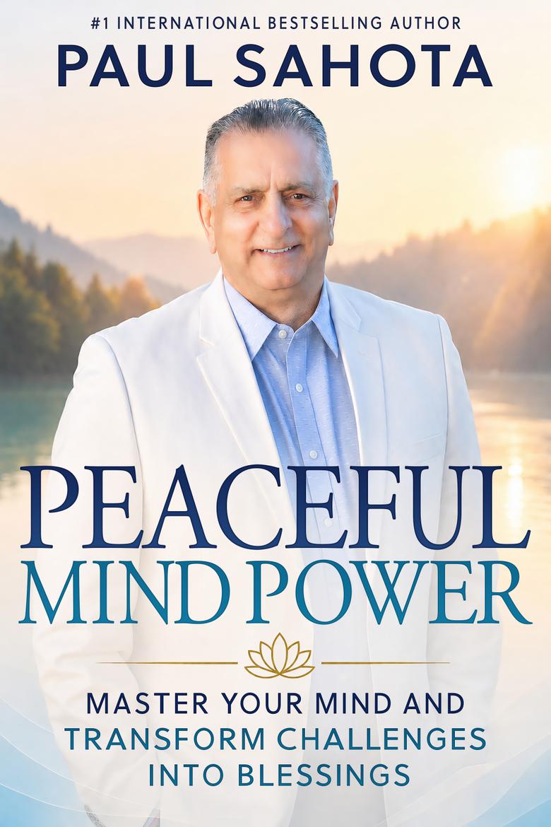 Cover of Peaceful Mind Power by Paul Sahota
