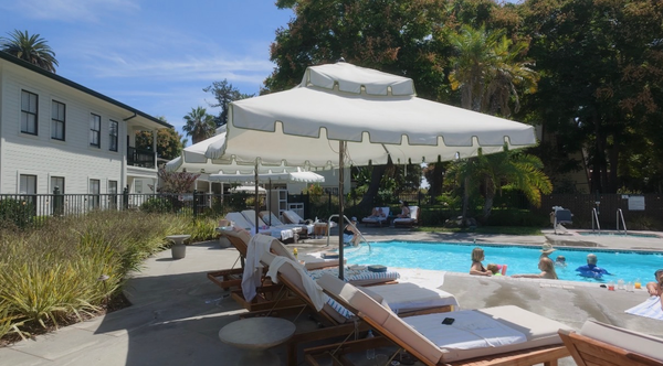 Pool and property at The Steward