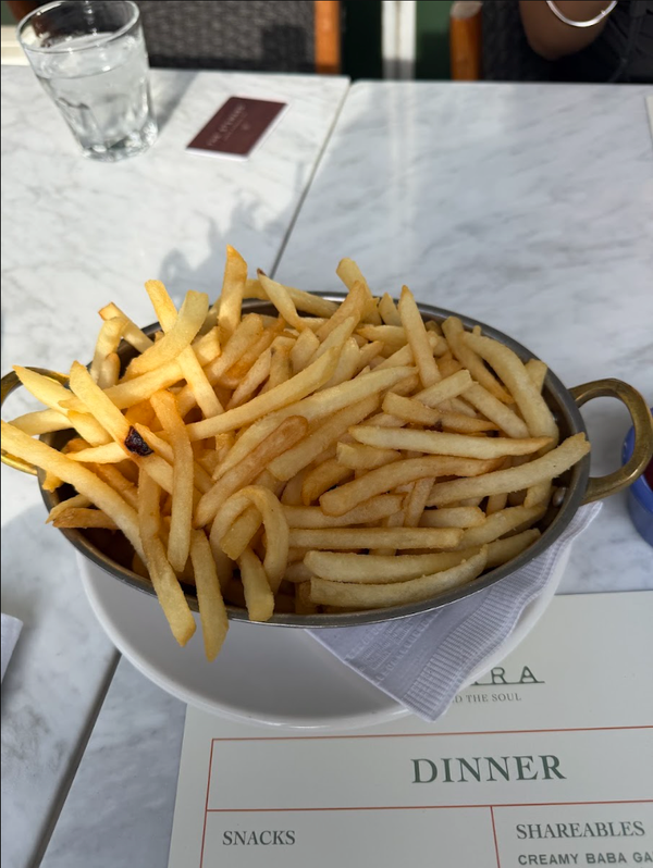 A bowl of fries at The Steward